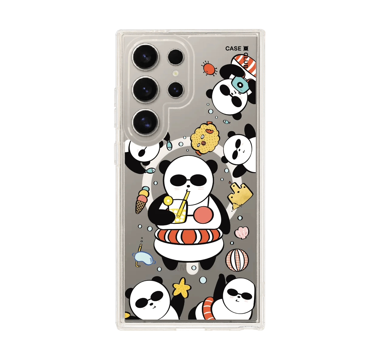 แพนด้าน้อยปาร์ตี้ริมหาด